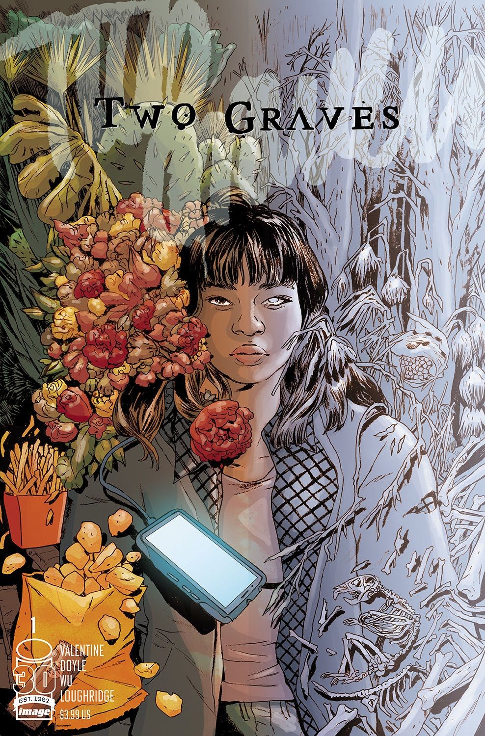 TwoGraves1Ming Issue 1 Cover - Ming