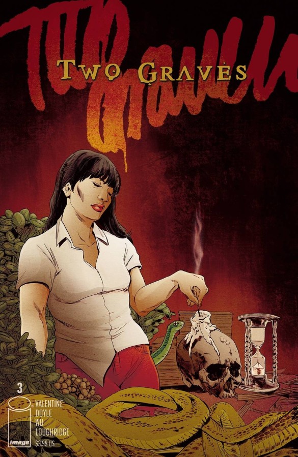 Two Graves Issue 3 Cover - Ming Issue 3 Cover - Ming